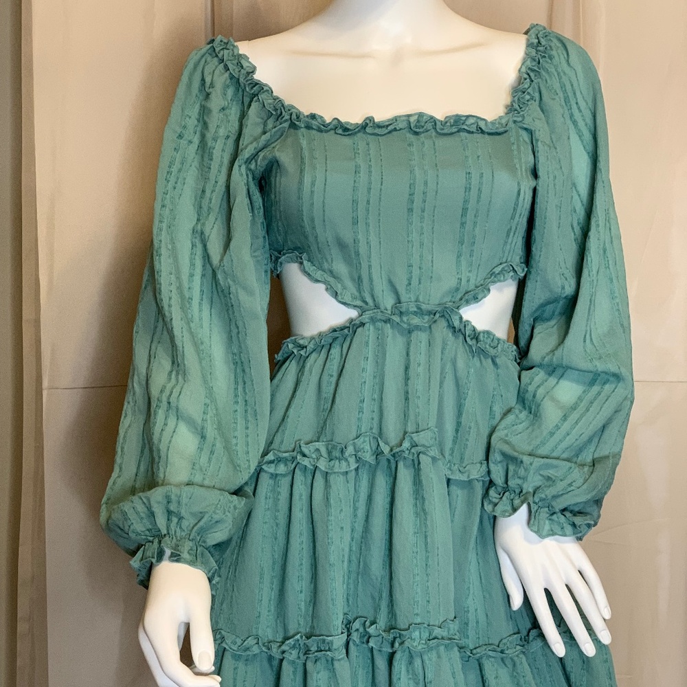 NWOT HYFVE Size Small (S) Ruffled Dress